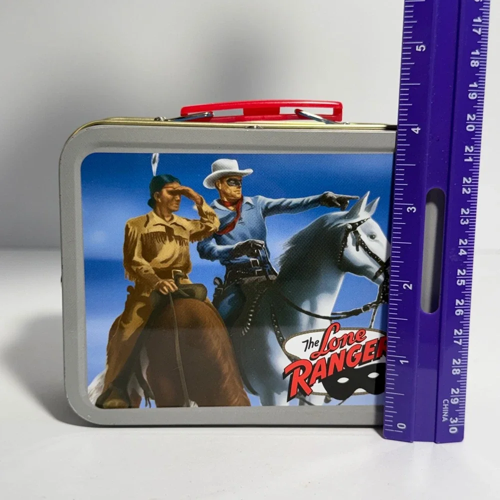 2001 Cheerios 60th Anniversary Lone Ranger Commemorative Mini Lunch Box Tin